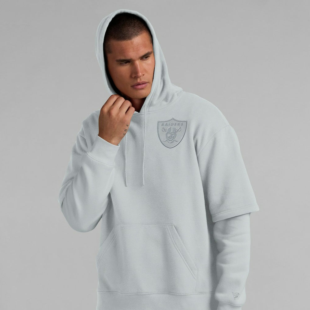 Las Vegas Raiders Fanatics Unisex Sleek Elements Pullover Hoodie