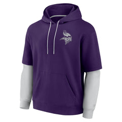 Minnesota Vikings Fanatics Unisex Sleek Elements Pullover Hoodie