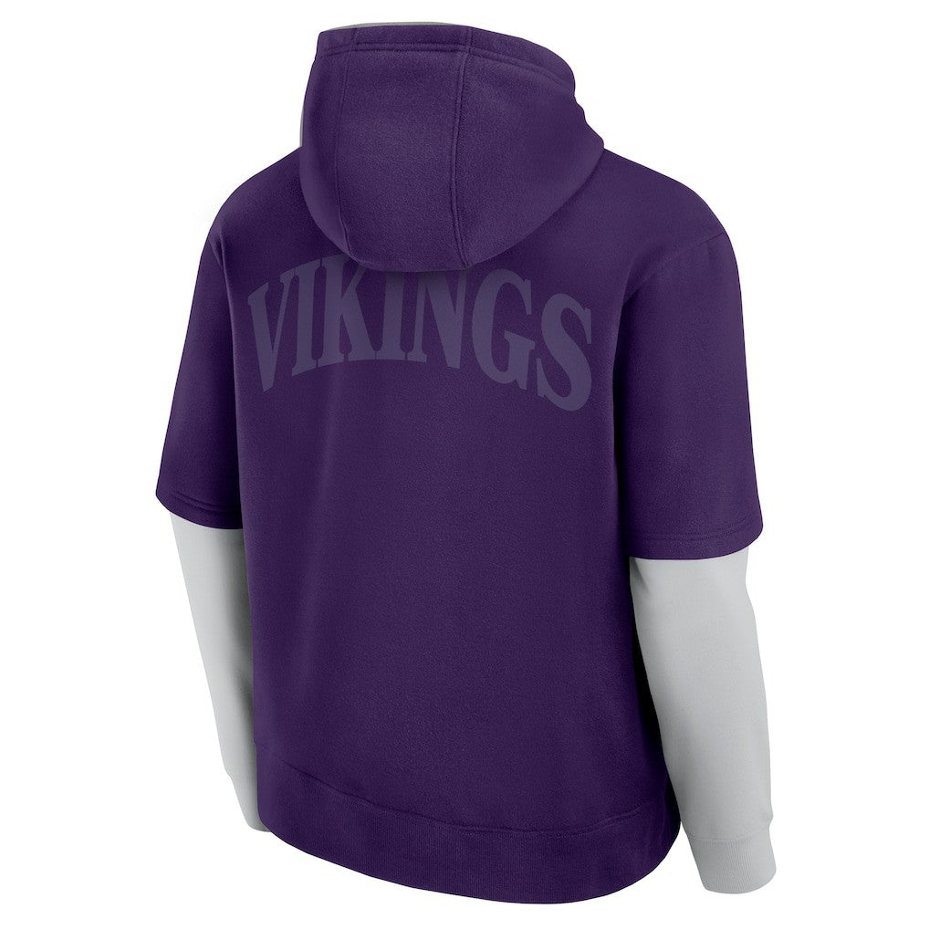 Minnesota Vikings Fanatics Unisex Sleek Elements Pullover Hoodie