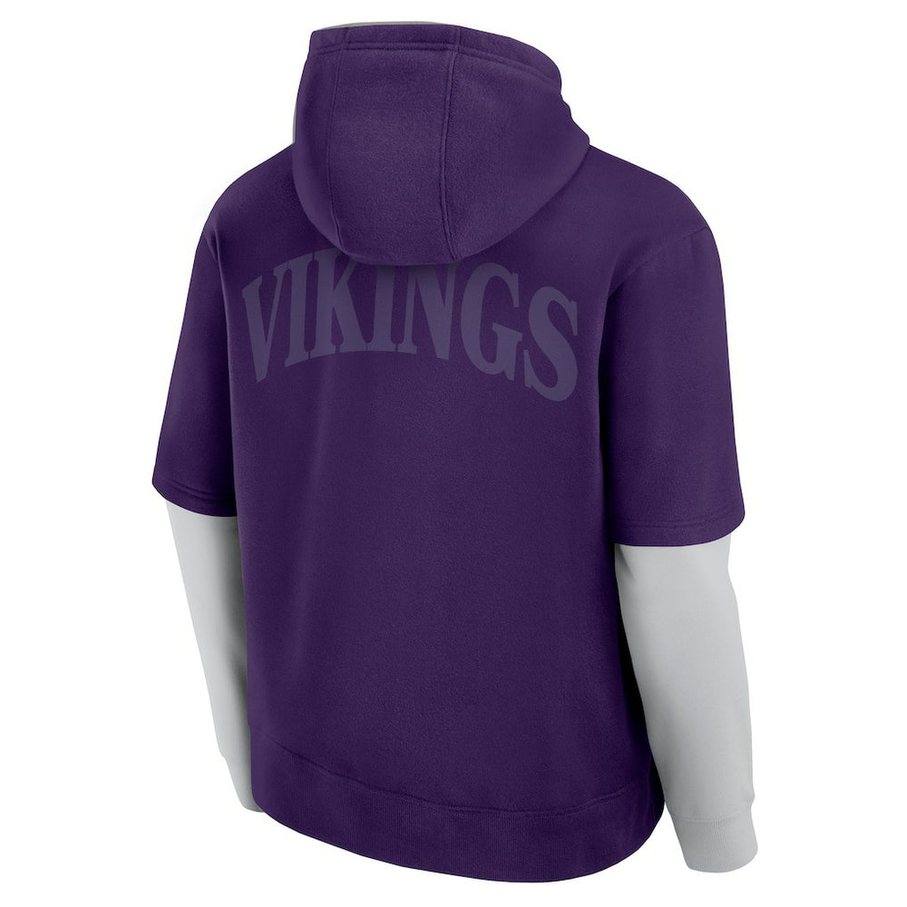 Minnesota Vikings Fanatics Unisex Sleek Elements Pullover Hoodie