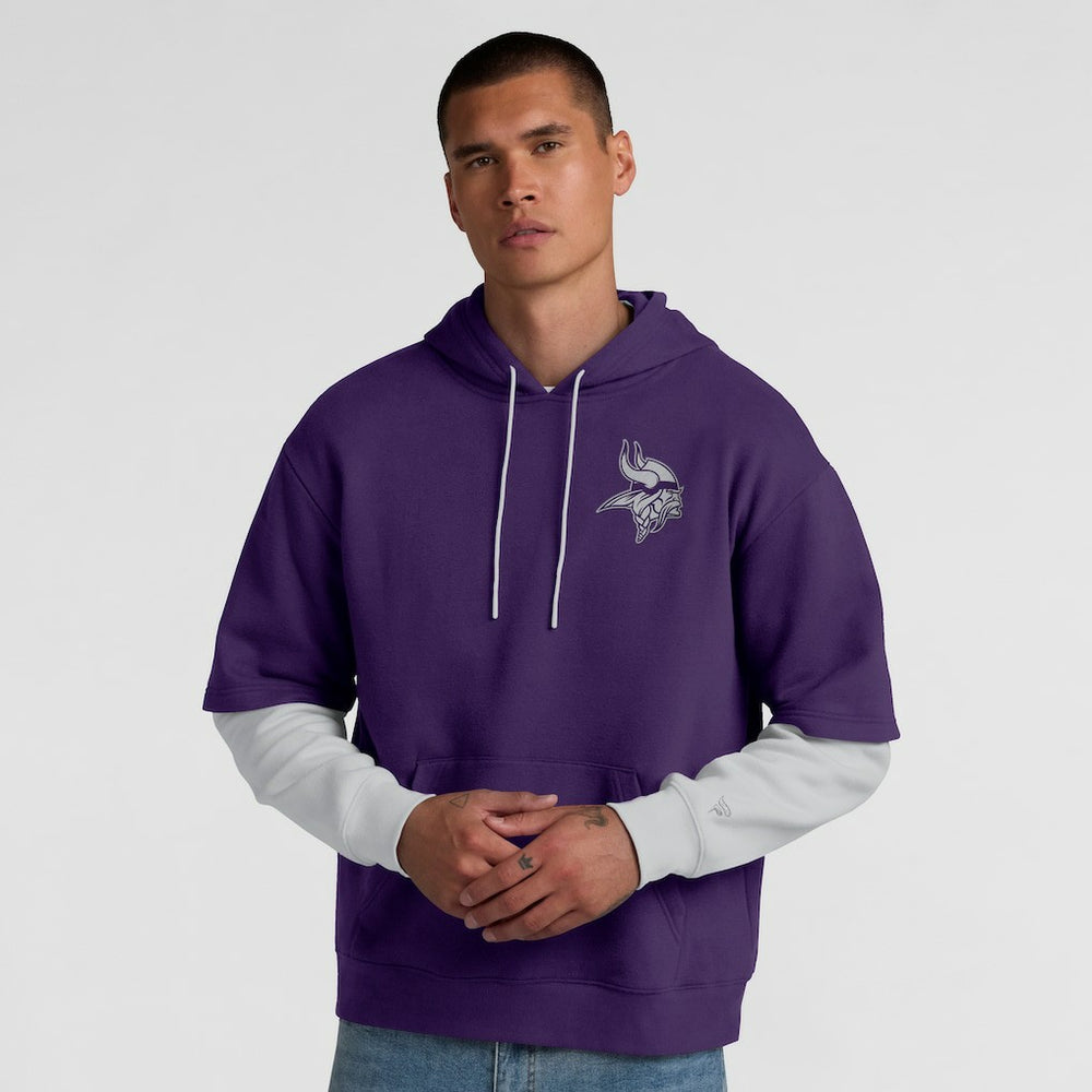 Minnesota Vikings Fanatics Unisex Sleek Elements Pullover Hoodie