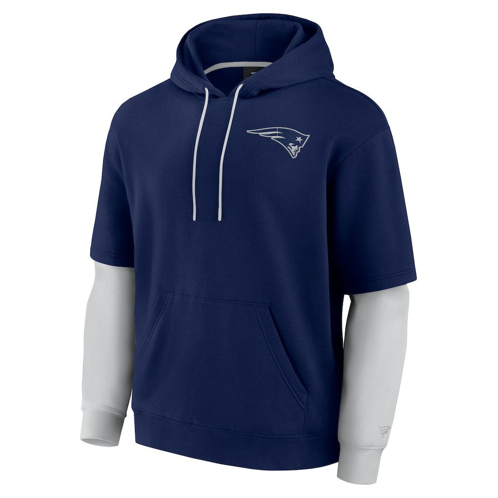 New England Patriots Fanatics Unisex Sleek Elements Pullover Hoodie