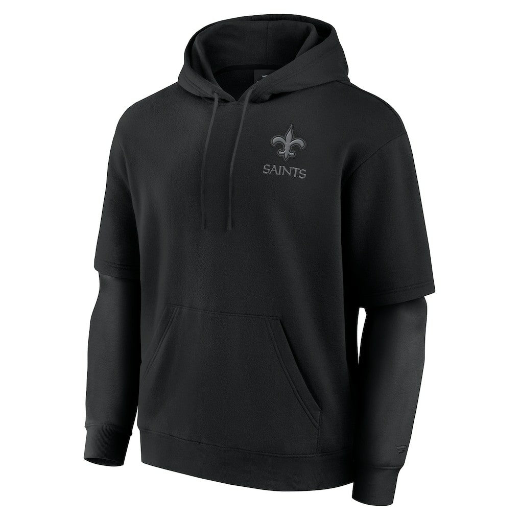 New Orleans Saints Fanatics Unisex Sleek Elements Pullover Hoodie