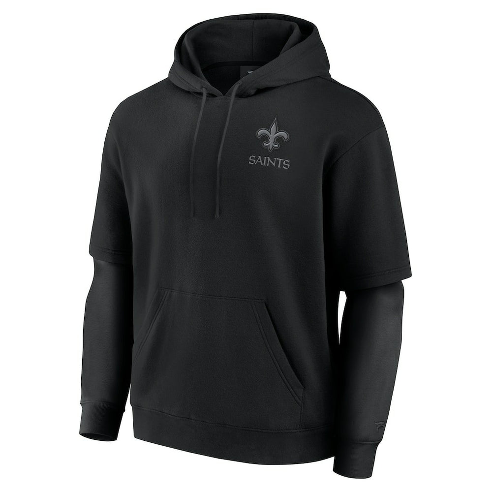 New Orleans Saints Fanatics Unisex Sleek Elements Pullover Hoodie