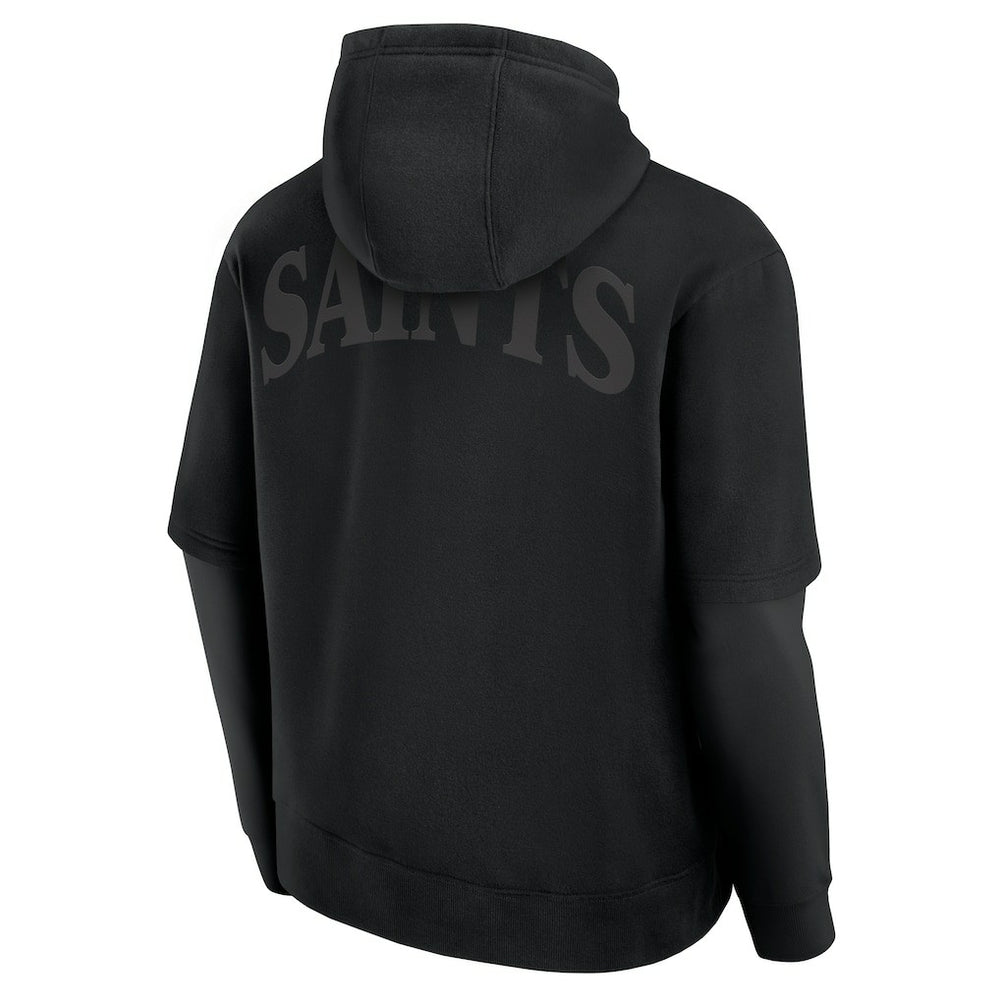 New Orleans Saints Fanatics Unisex Sleek Elements Pullover Hoodie