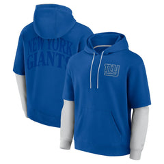 New York Giants Fanatics Unisex Sleek Elements Pullover Hoodie