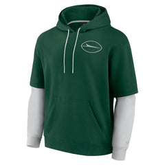 New York Jets Fanatics Unisex Sleek Elements Pullover Hoodie