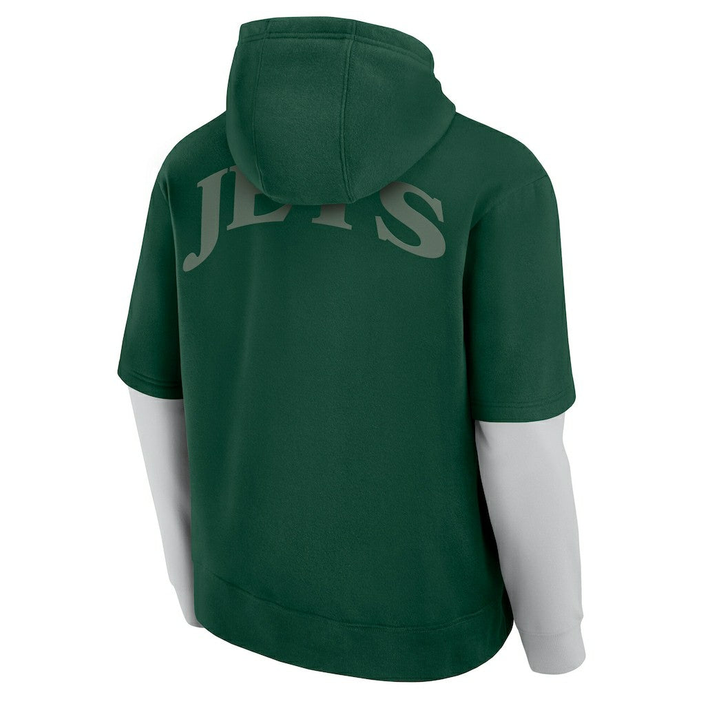 New York Jets Fanatics Unisex Sleek Elements Pullover Hoodie