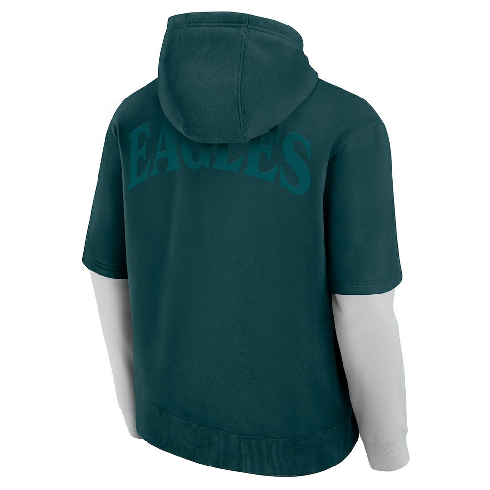 Philadelphia Eagles Fanatics Unisex Sleek Elements Pullover Hoodie