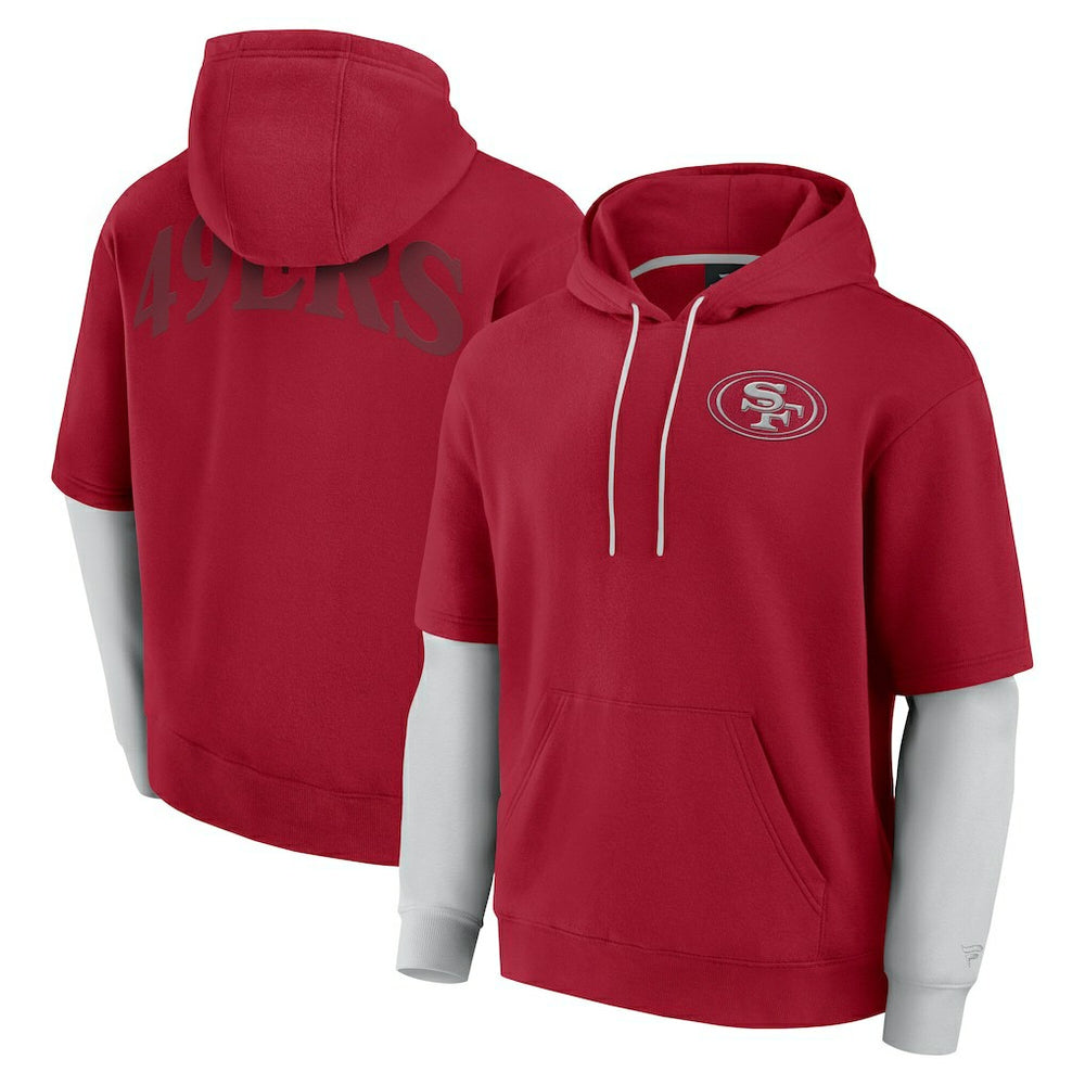 San Francisco 49ers Fanatics Unisex Sleek Elements Pullover Hoodie