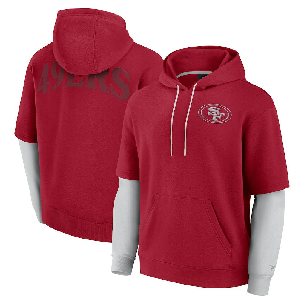 San Francisco 49ers Fanatics Unisex Sleek Elements Pullover Hoodie