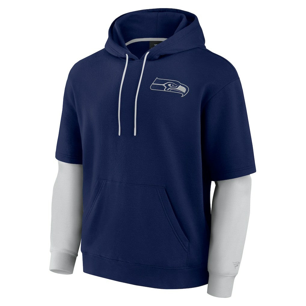 Seattle Seahawks Fanatics Unisex Sleek Elements Pullover Hoodie