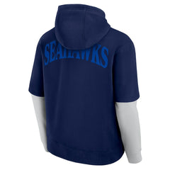Seattle Seahawks Fanatics Unisex Sleek Elements Pullover Hoodie