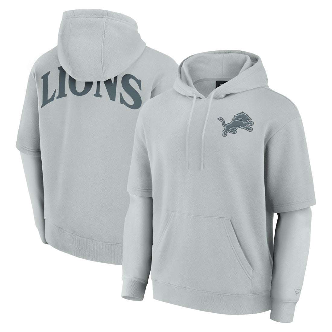 Detroit Lions Fanatics Unisex Sleek Elements Pullover Hoodie