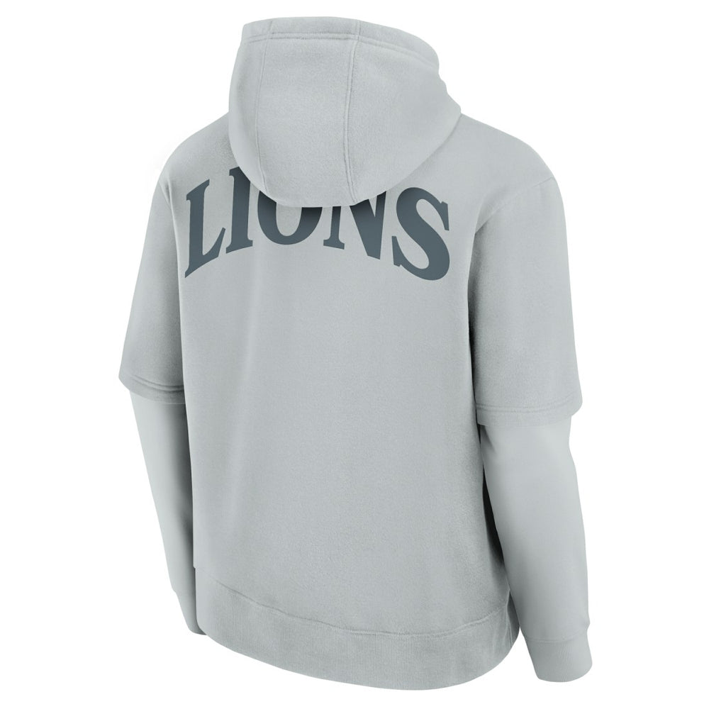 Detroit Lions Fanatics Unisex Sleek Elements Pullover Hoodie