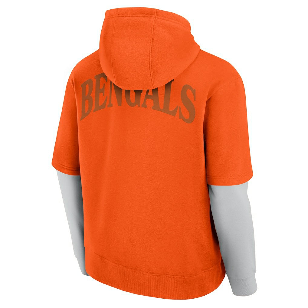Cincinnati Bengals Fanatics Unisex Sleek Elements Pullover Hoodie