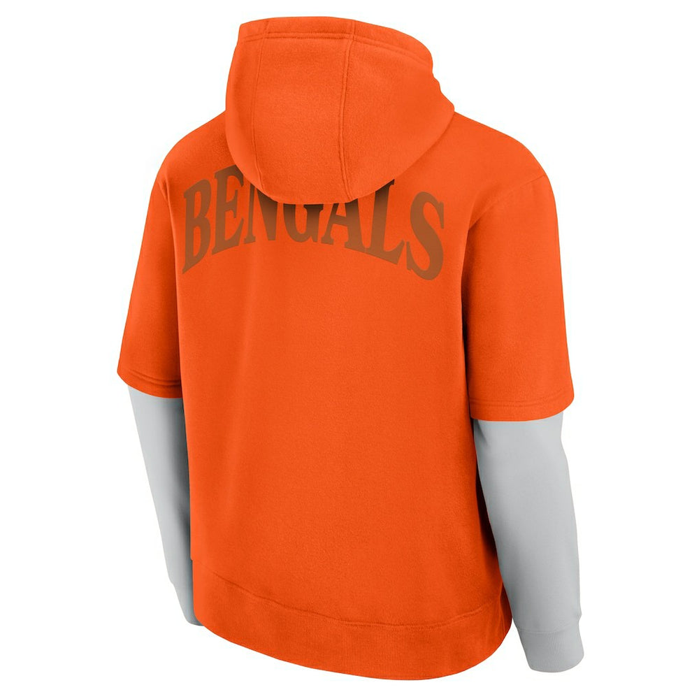 Cincinnati Bengals Fanatics Unisex Sleek Elements Pullover Hoodie