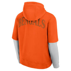 Cincinnati Bengals Fanatics Unisex Sleek Elements Pullover Hoodie