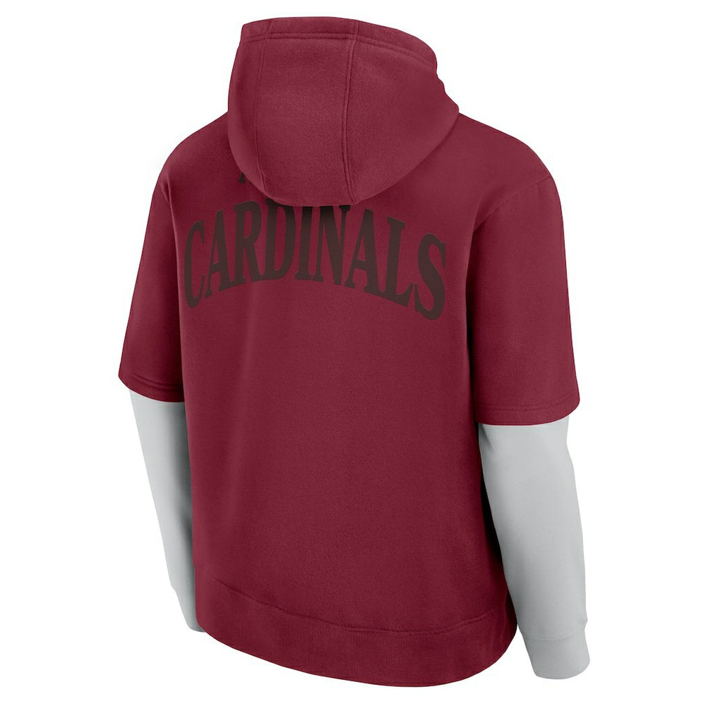 Arizona Cardinals Fanatics Unisex Sleek Elements Pullover Hoodie