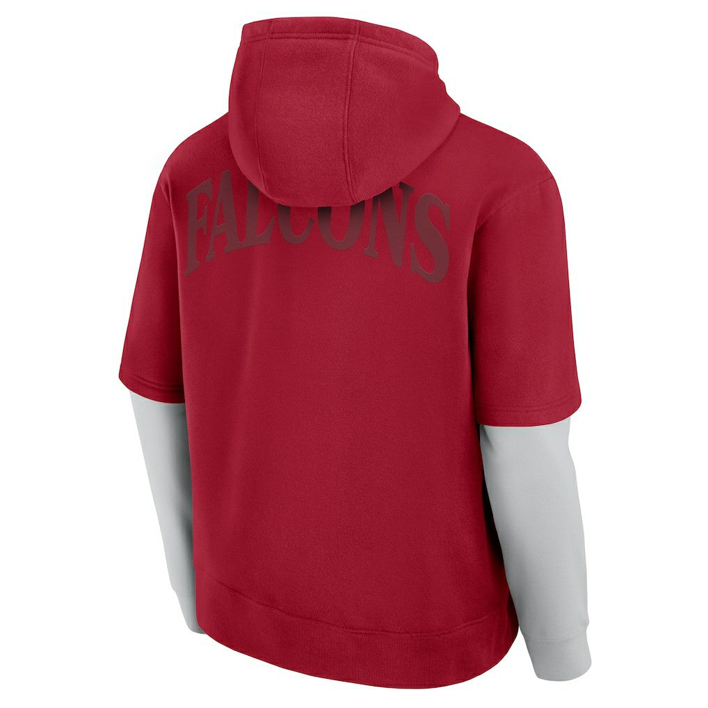 Atlanta Falcons Fanatics Unisex Sleek Elements Pullover Hoodie