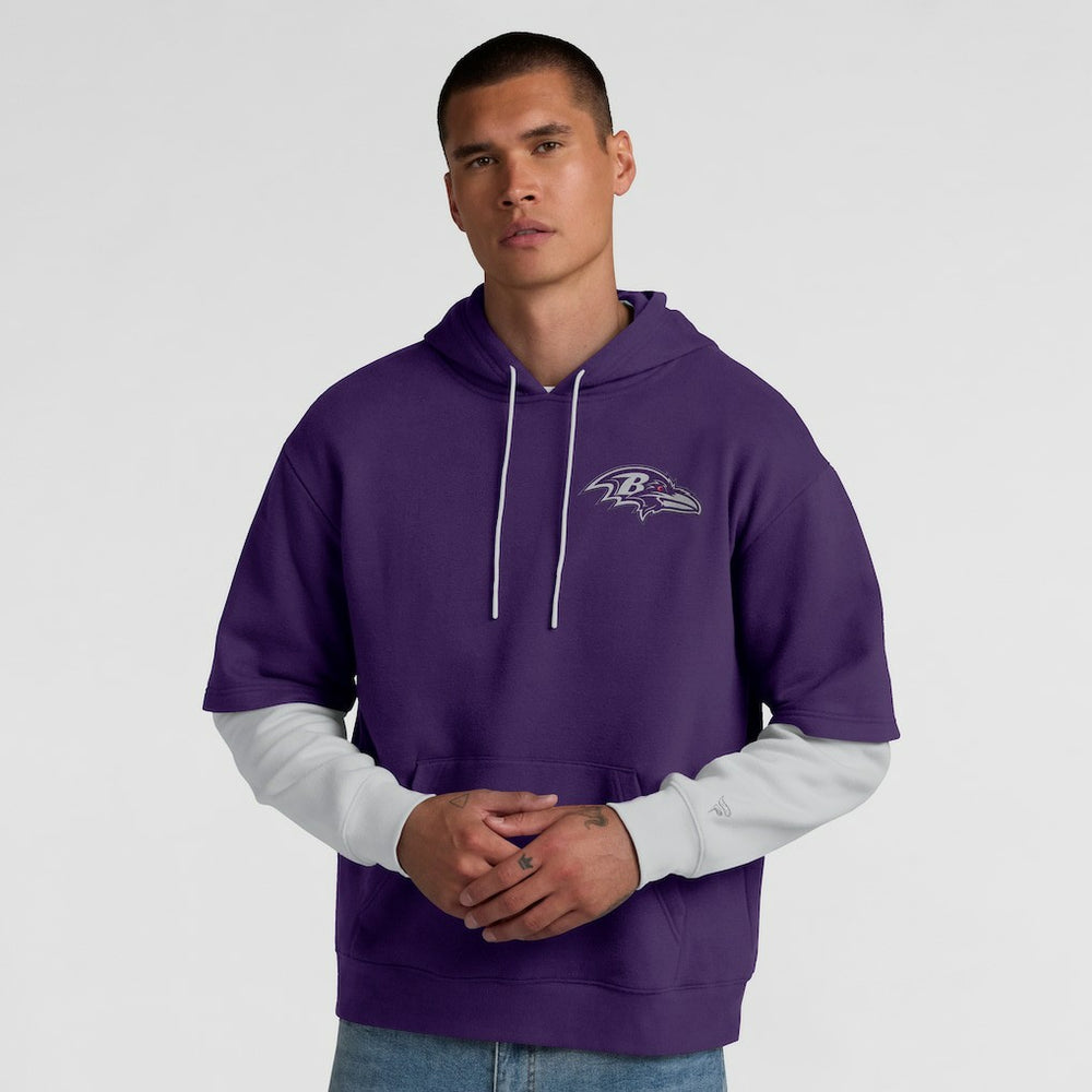 Baltimore Ravens Fanatics Unisex Sleek Elements Pullover Hoodie