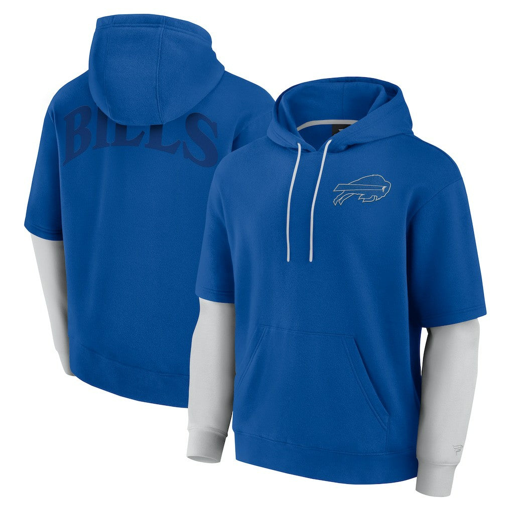 Buffalo Bills Fanatics Unisex Sleek Elements Pullover Hoodie