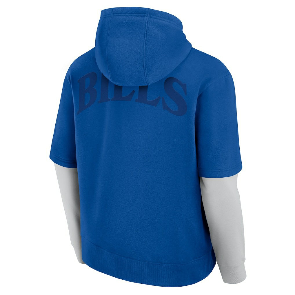 Buffalo Bills Fanatics Unisex Sleek Elements Pullover Hoodie