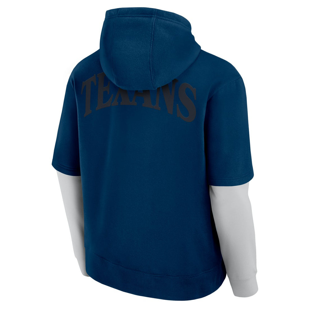 Houston Texans Fanatics Unisex Sleek Elements Pullover Hoodie
