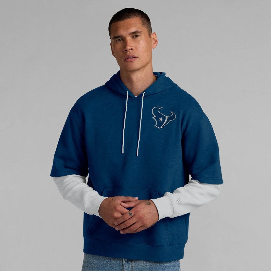 Houston Texans Fanatics Unisex Sleek Elements Pullover Hoodie