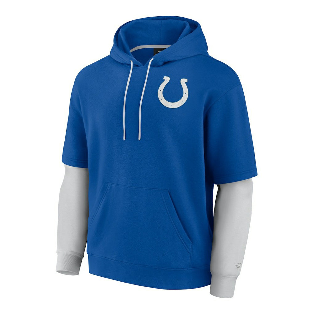 Indianapolis Colts Fanatics Unisex Sleek Elements Pullover Hoodie