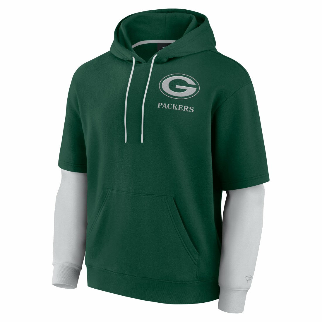 Green Bay Packers Fanatics Unisex Sleek Elements Pullover Hoodie