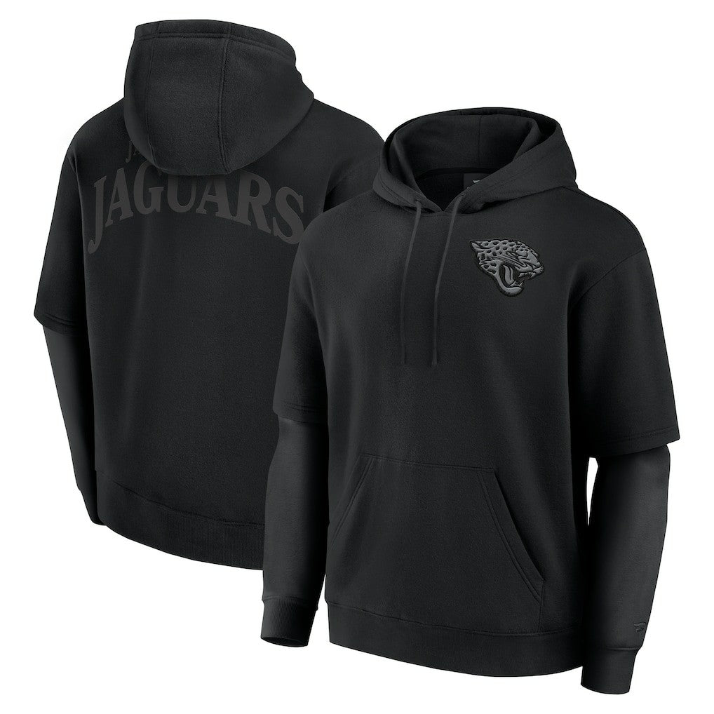 Jacksonville Jaguars Fanatics Unisex Sleek Elements Pullover Hoodie