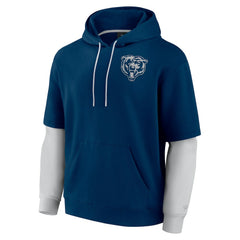 Chicago Bears Fanatics Unisex Sleek Elements Pullover Hoodie