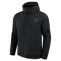 Las Vegas Raiders Fanatics Unisex Front Office Full-Zip Hoodie