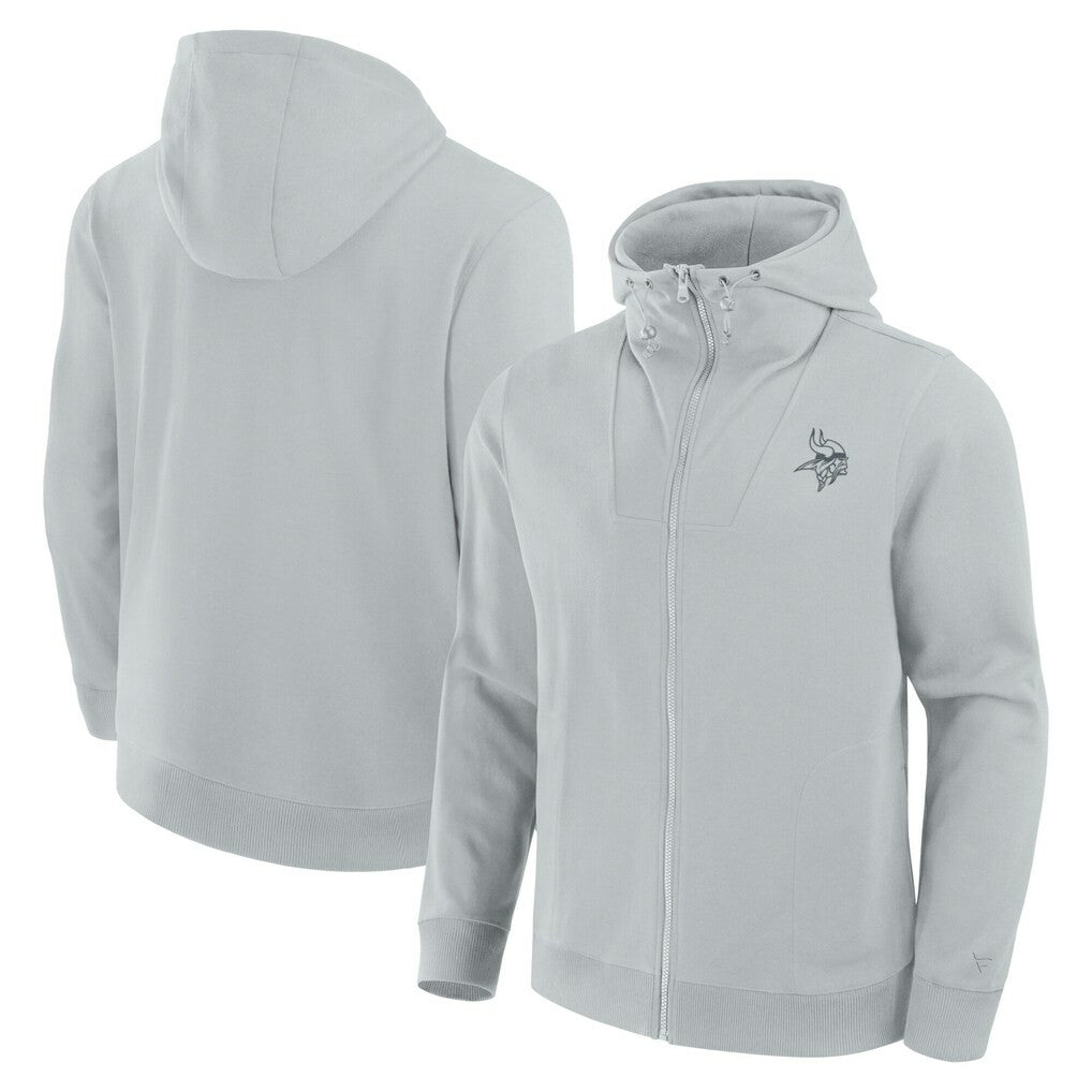 Minnesota Vikings Fanatics Unisex Front Office Full-Zip Hoodie