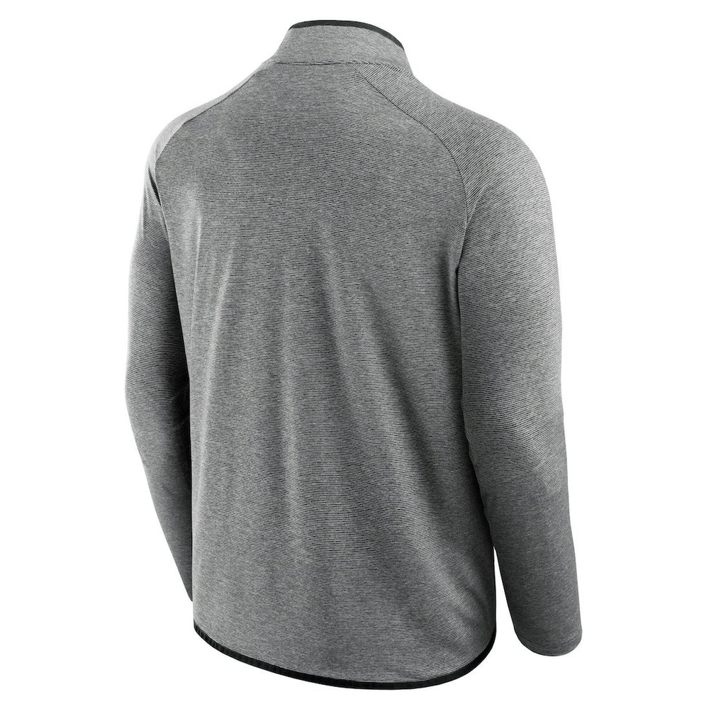 Las Vegas Raiders Fanatics Unisex Front Office Performance Primary Quarter-Zip Jacket
