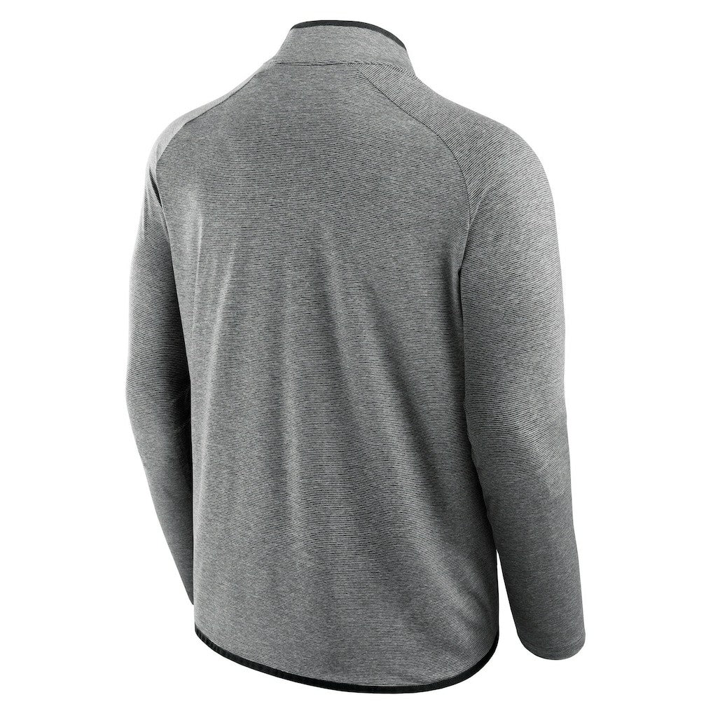 Miami Dolphins Fanatics Unisex Front Office Performance Primary Quarter-Zip Jacket