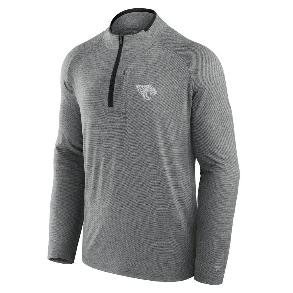 Jacksonville Jaguars Fanatics Unisex Front Office Performance Primary Quarter-Zip Jacket