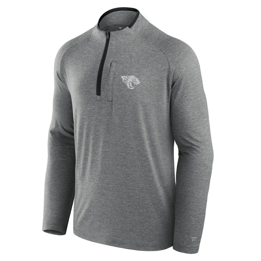 Jacksonville Jaguars Fanatics Unisex Front Office Performance Primary Quarter-Zip Jacket