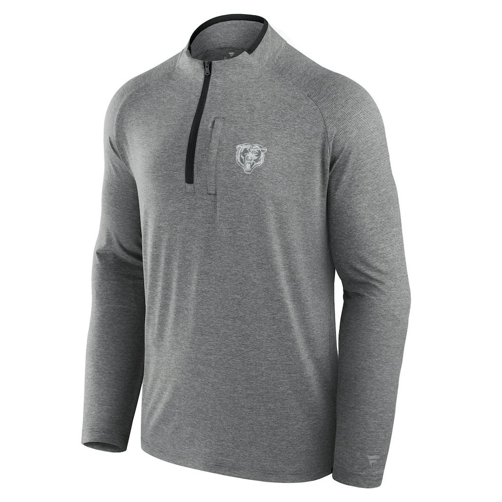 Chicago Bears Fanatics Unisex Front Office Performance Primary Quarter-Zip Jacket