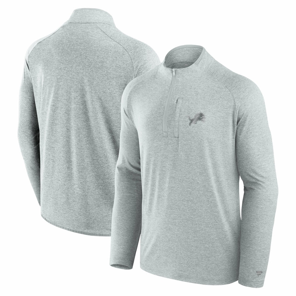 Detroit Lions Fanatics Unisex Front Office Performance Primary Quarter-Zip Jacket