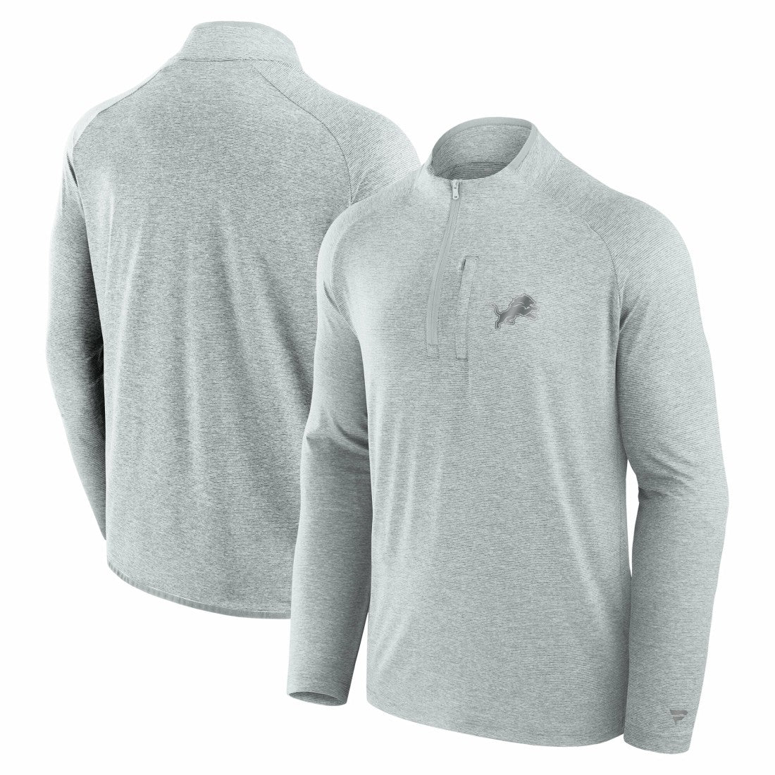 Detroit Lions Fanatics Unisex Front Office Performance Primary Quarter-Zip Jacket