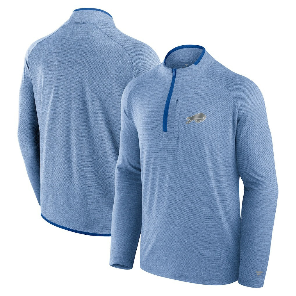 Buffalo Bills Fanatics Unisex Front Office Performance Primary Quarter-Zip Jacket