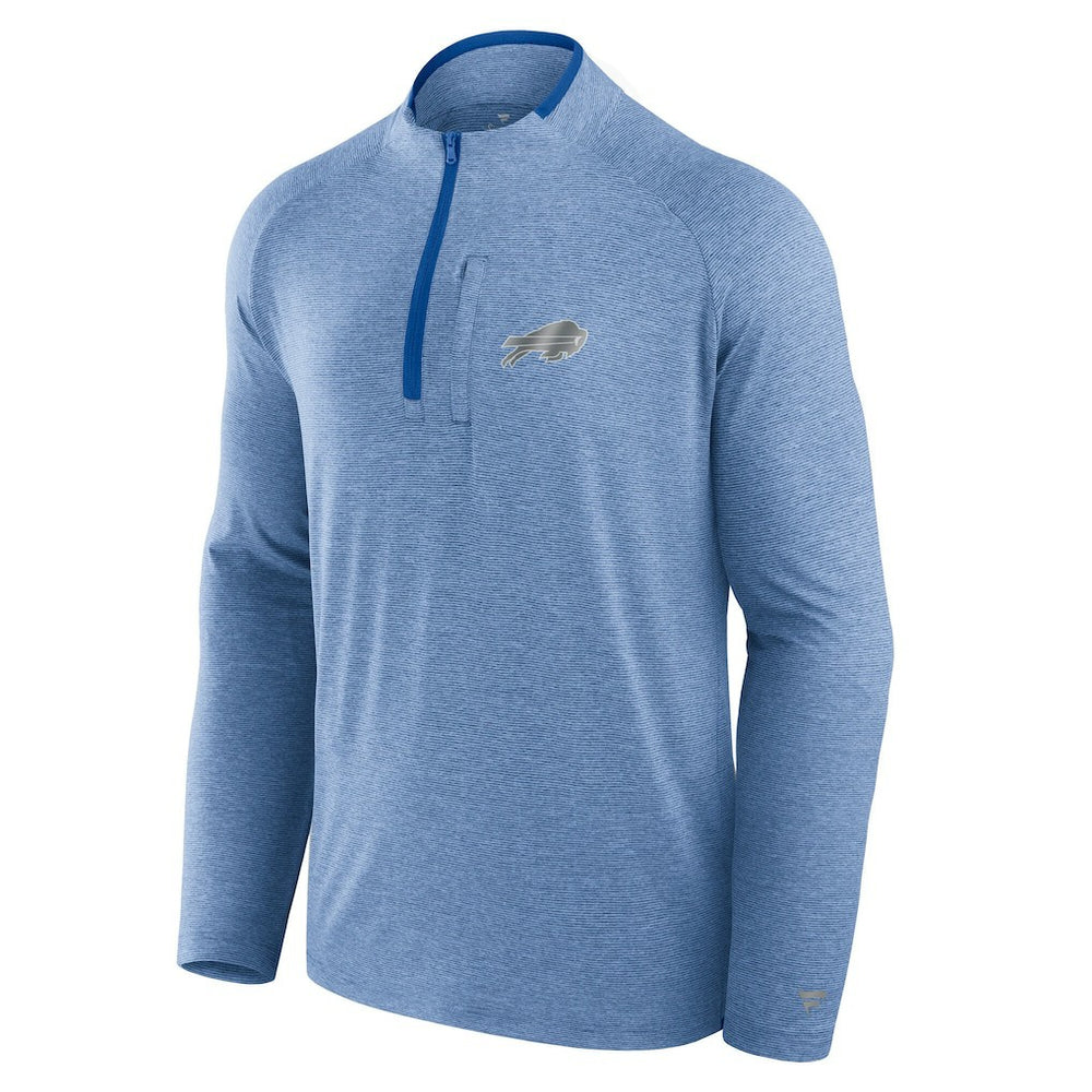 Buffalo Bills Fanatics Unisex Front Office Performance Primary Quarter-Zip Jacket
