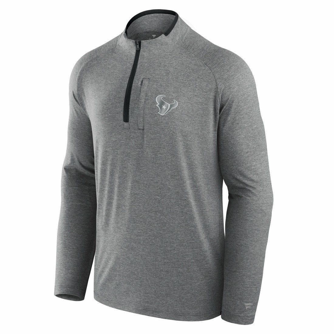 Houston Texans Fanatics Unisex Front Office Performance Primary Quarter-Zip Jacket
