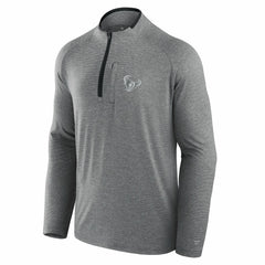 Houston Texans Fanatics Unisex Front Office Performance Primary Quarter-Zip Jacket