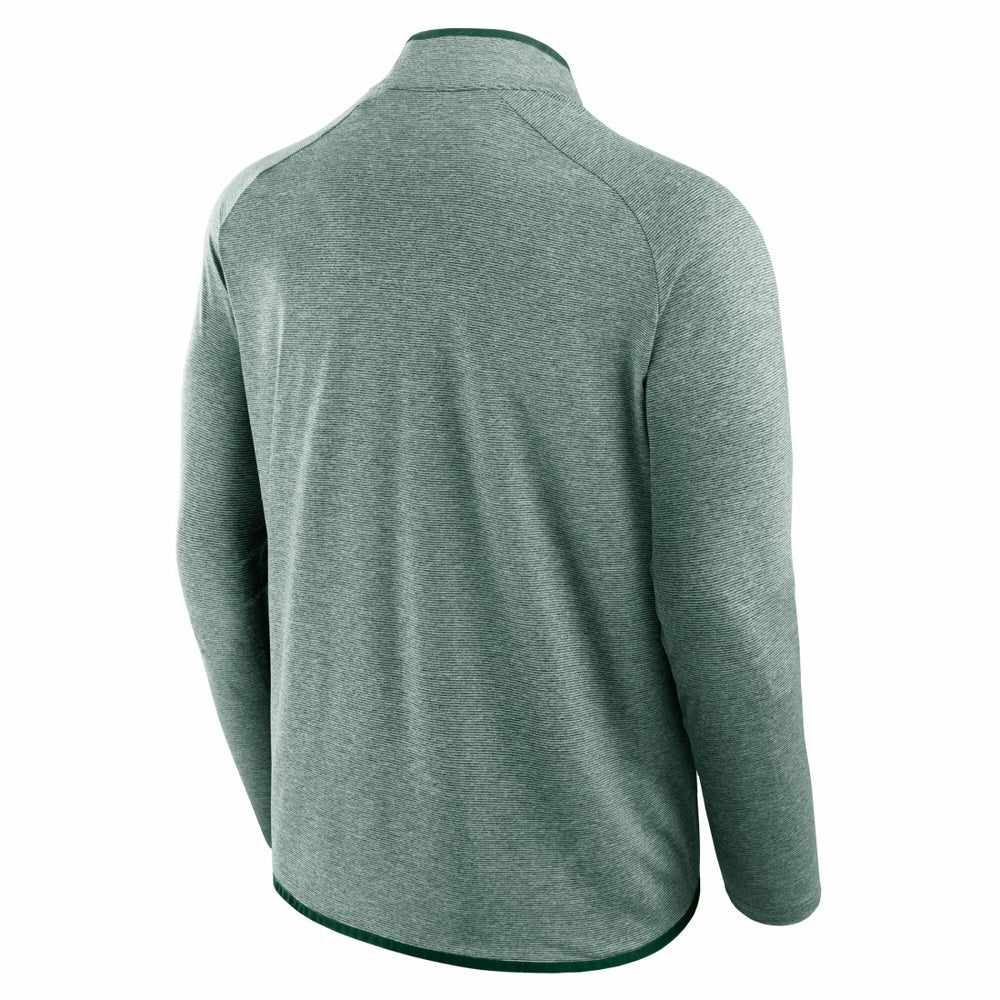 Green Bay Packers Fanatics Unisex Front Office Performance Primary Quarter-Zip Jacket
