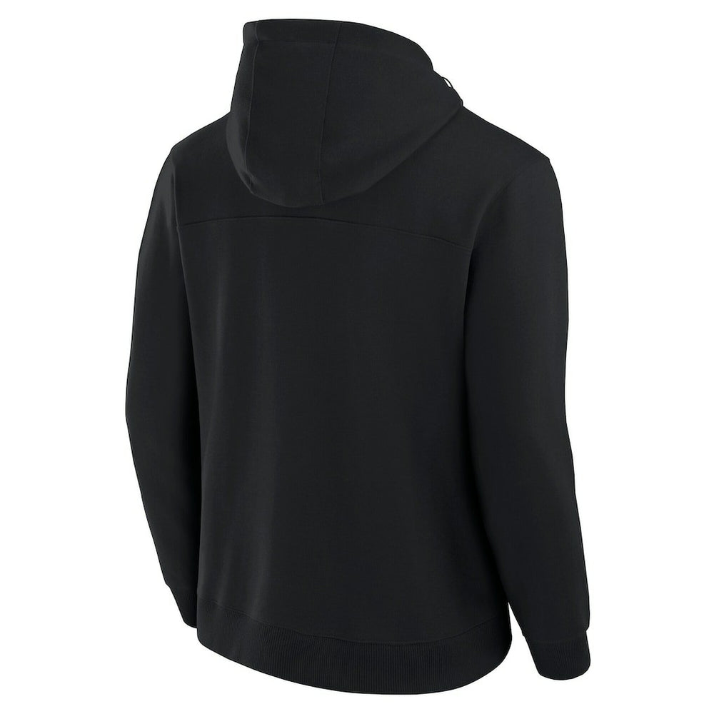 Miami Dolphins Fanatics Unisex Front Office Tonal Tri-Blend Pullover Hoodie