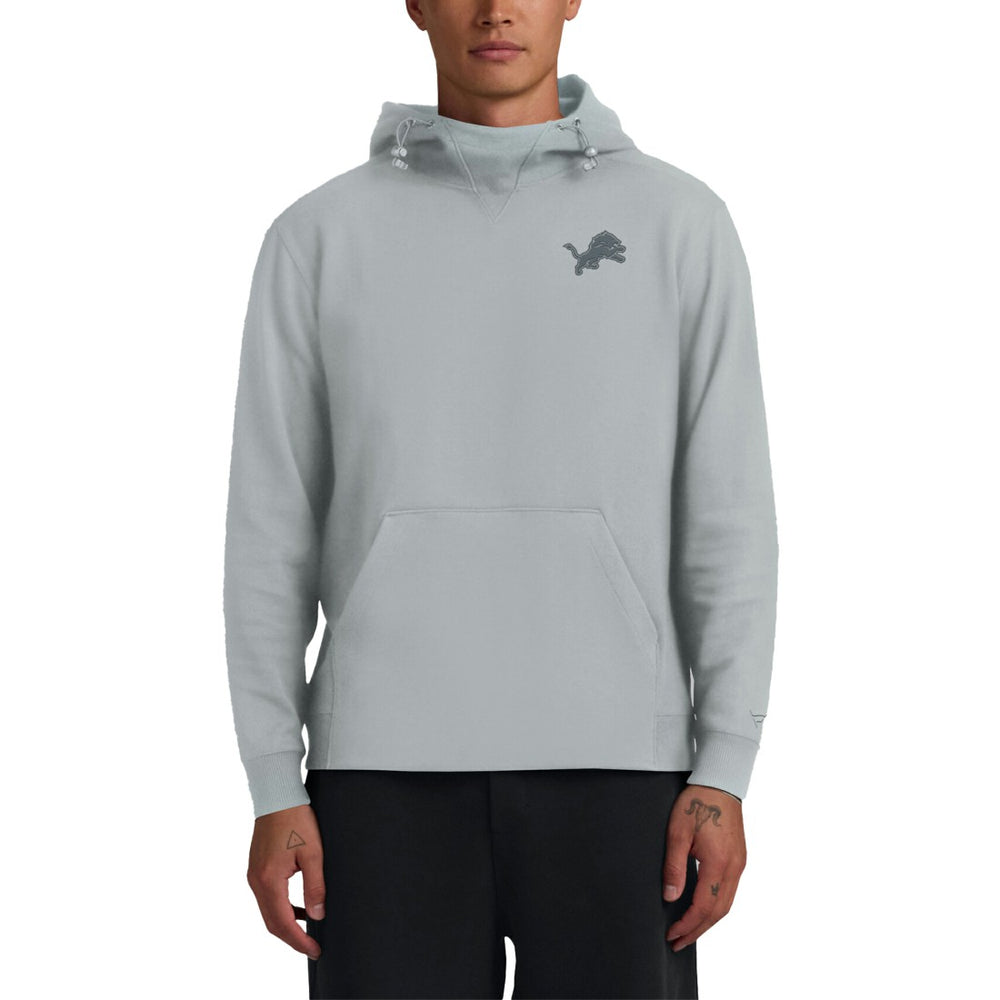 Detroit Lions Fanatics Unisex Front Office Tonal Tri-Blend Pullover Hoodie