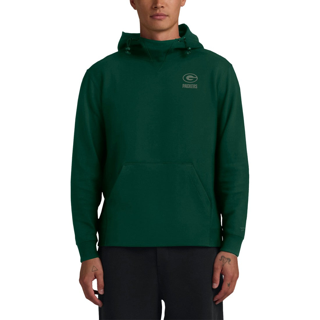 Green Bay Packers Fanatics Unisex Front Office Tonal Tri-Blend Pullover Hoodie